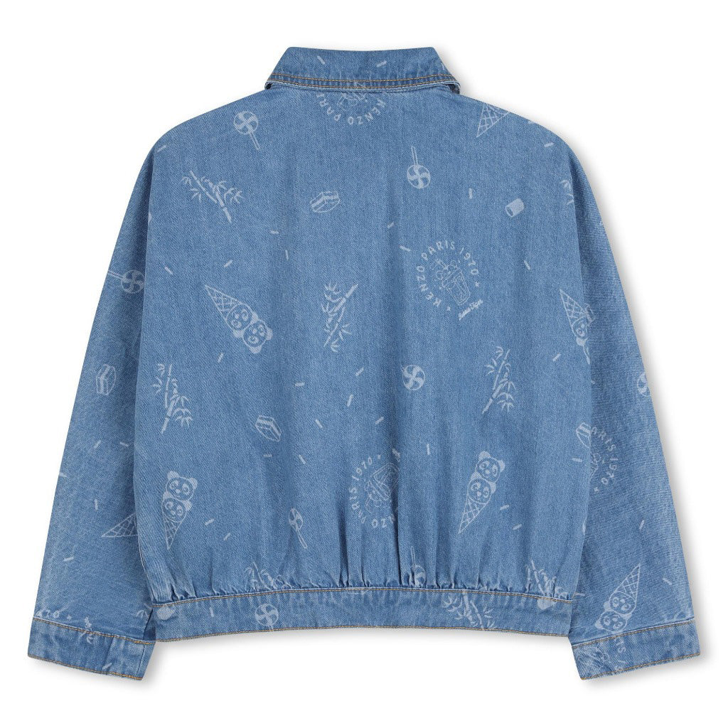 Kenzo Kids Panda Denim Jacket