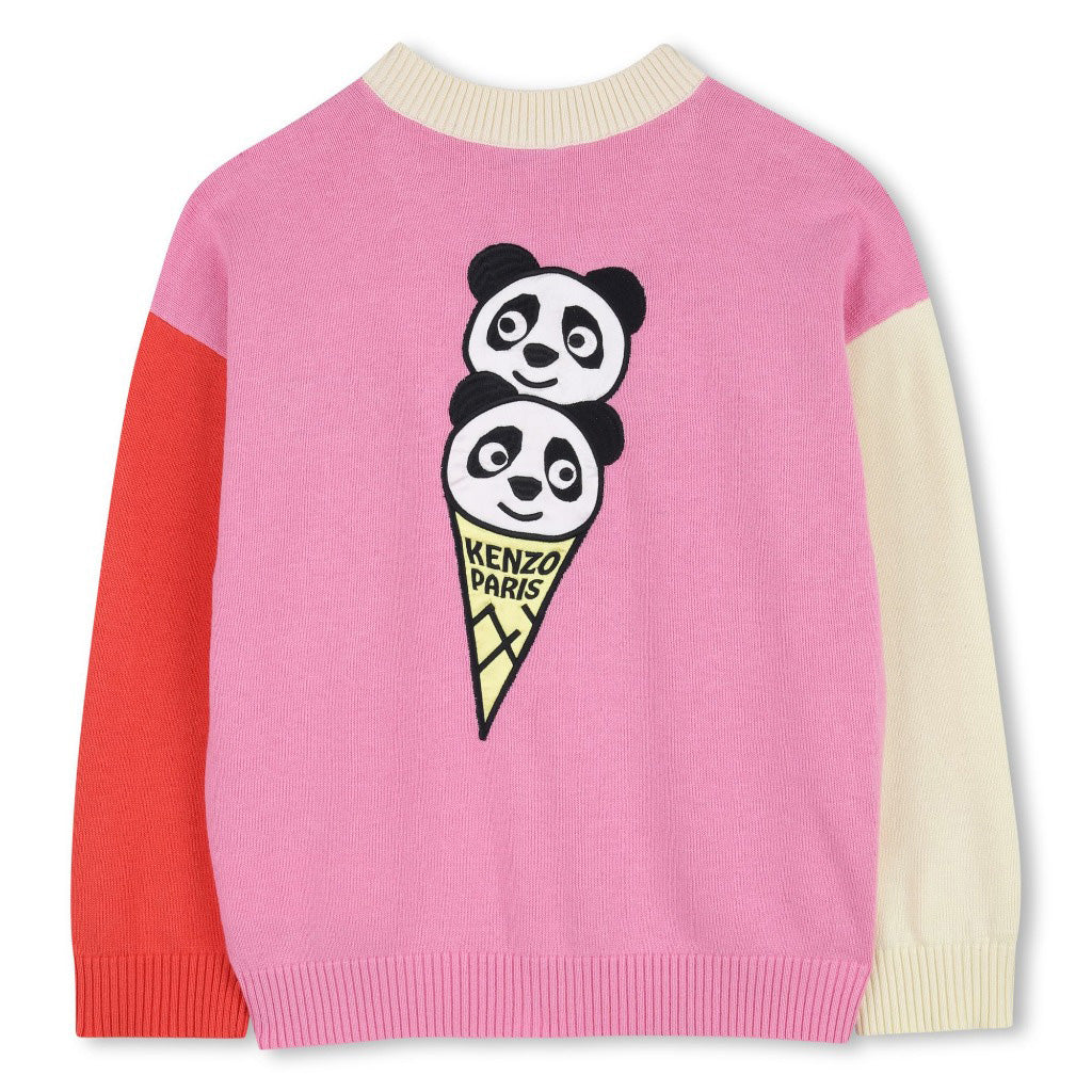 Kenzo Kids Logo Knitted Cardigan