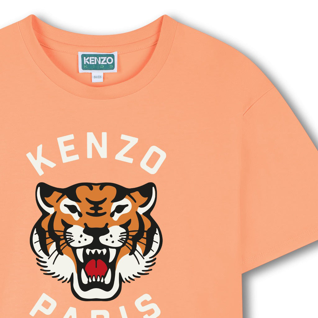 Kenzo Kids Tiger Logo T-shirt