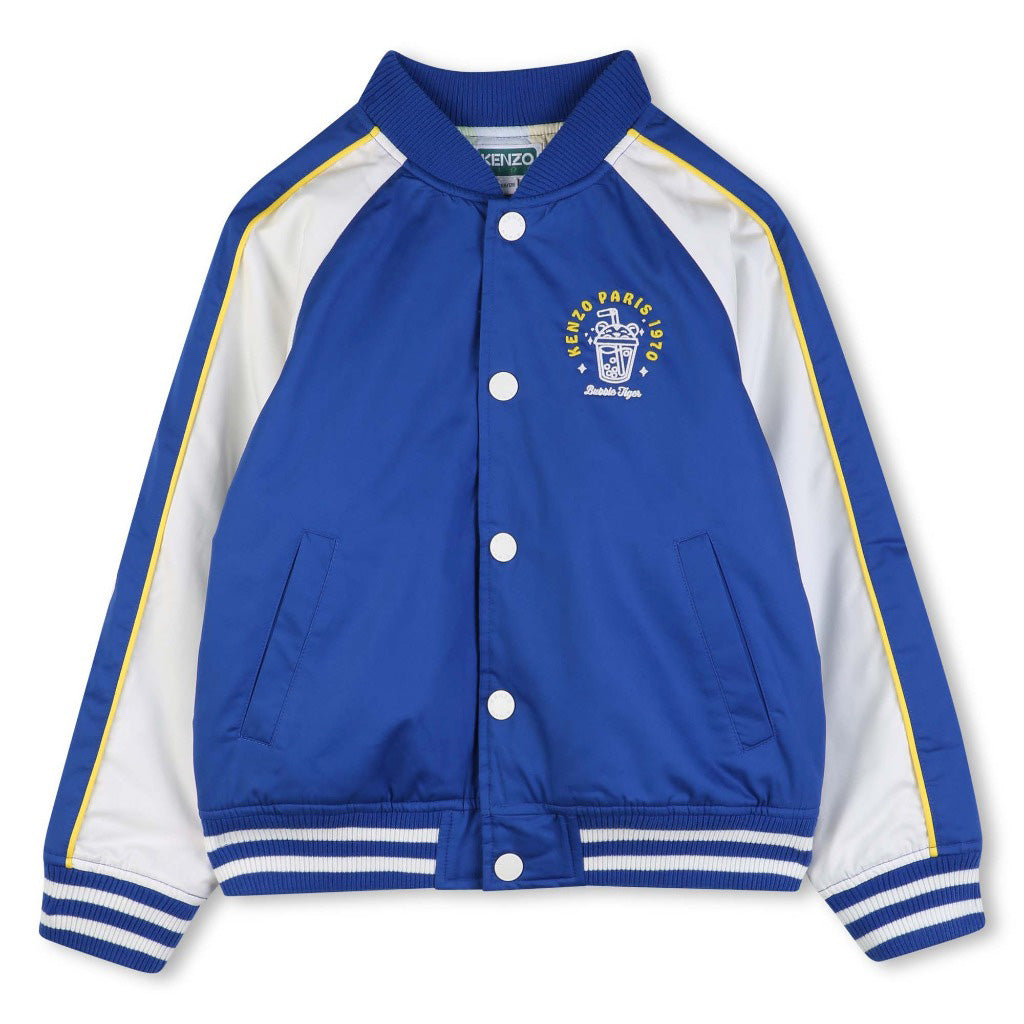 Kenzo Kids Bubble Tiger Varsity Jacket