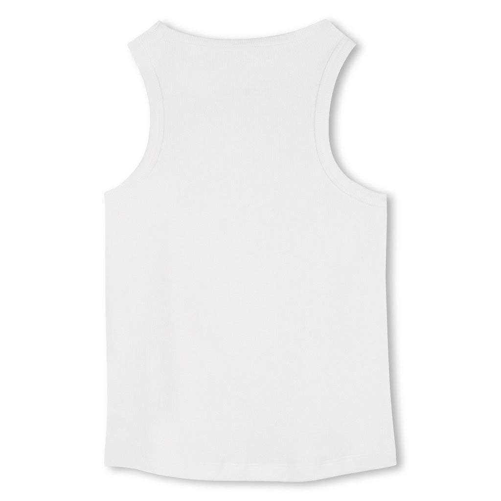 Kenzo Kids Flower Logo Tank Top
