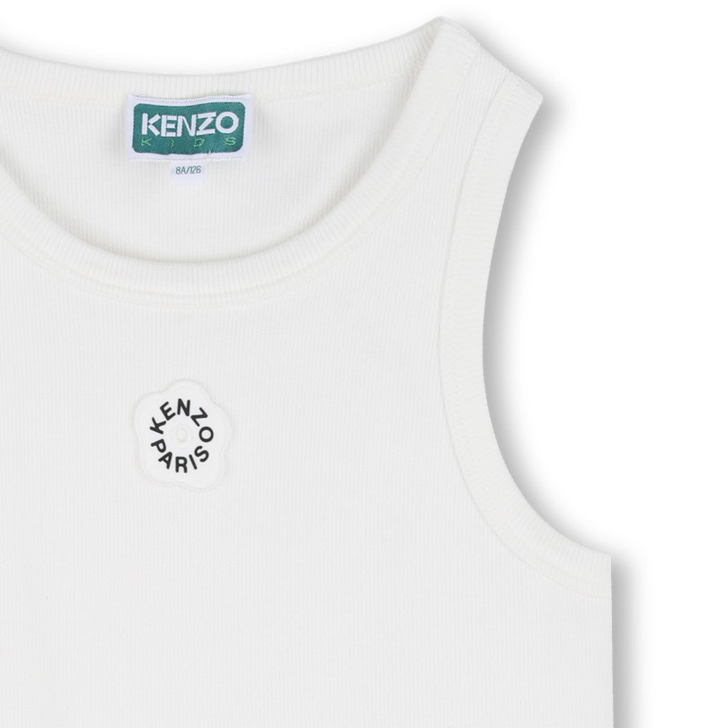 Kenzo Kids Flower Logo Tank Top