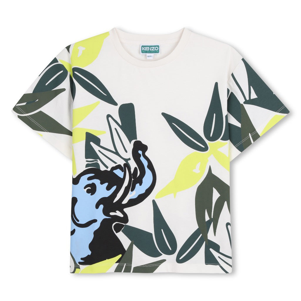 Kenzo Kids Elephant Graphic T-shirt