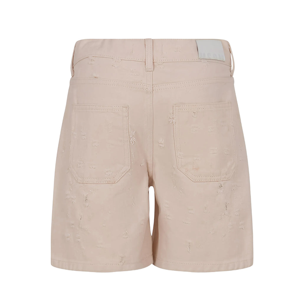MSGM Kids Bull Bermuda