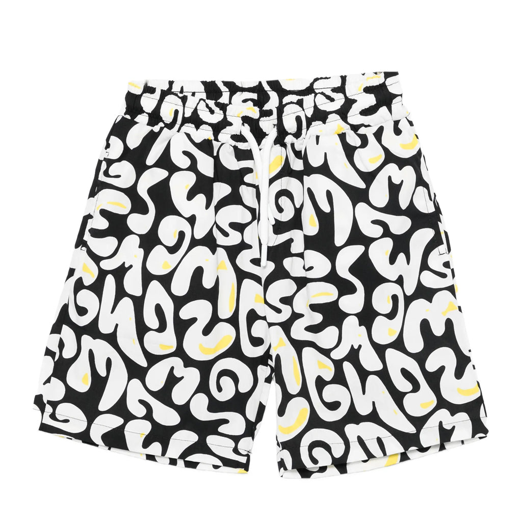 MSGM Kids Poplin Bermuda