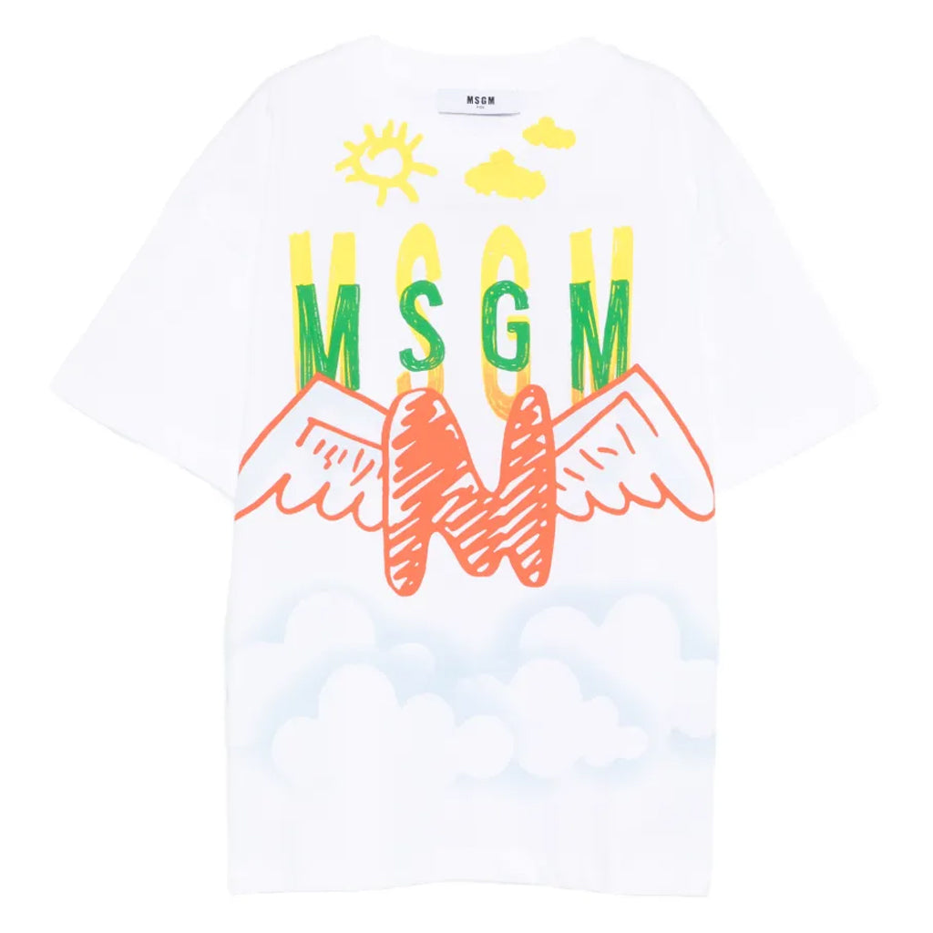 MSGM Kids Graphic T-shirt