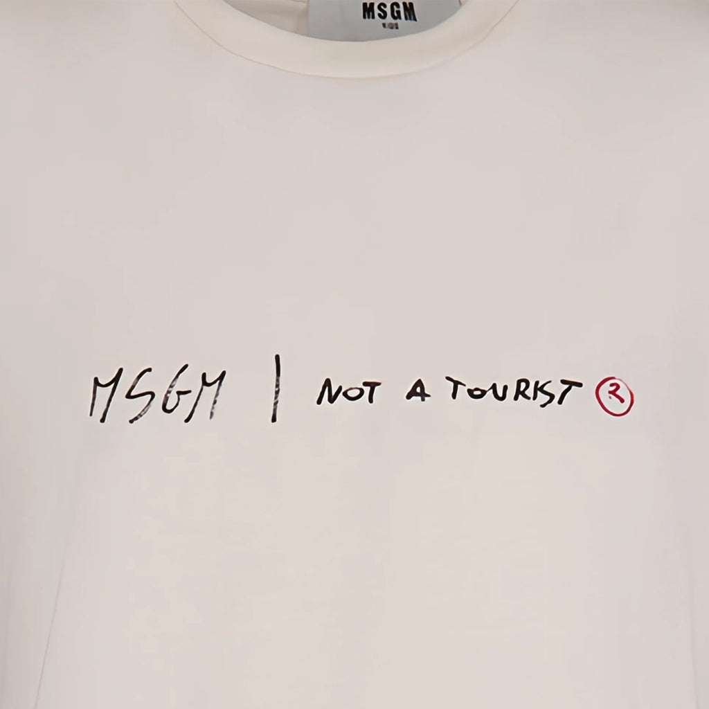 MSGM Kids Logo Tank Top