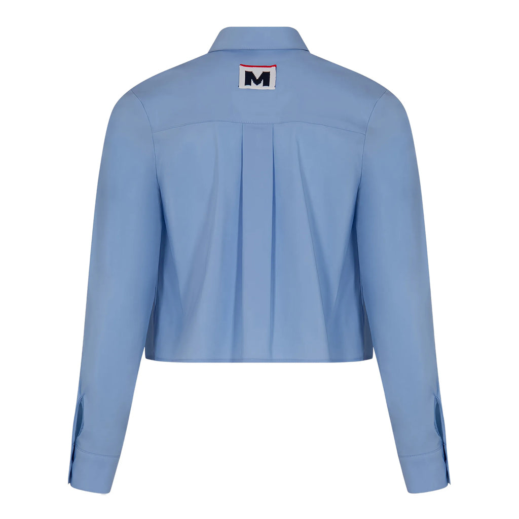 MSGM Kids Boxy Poplin Shirt