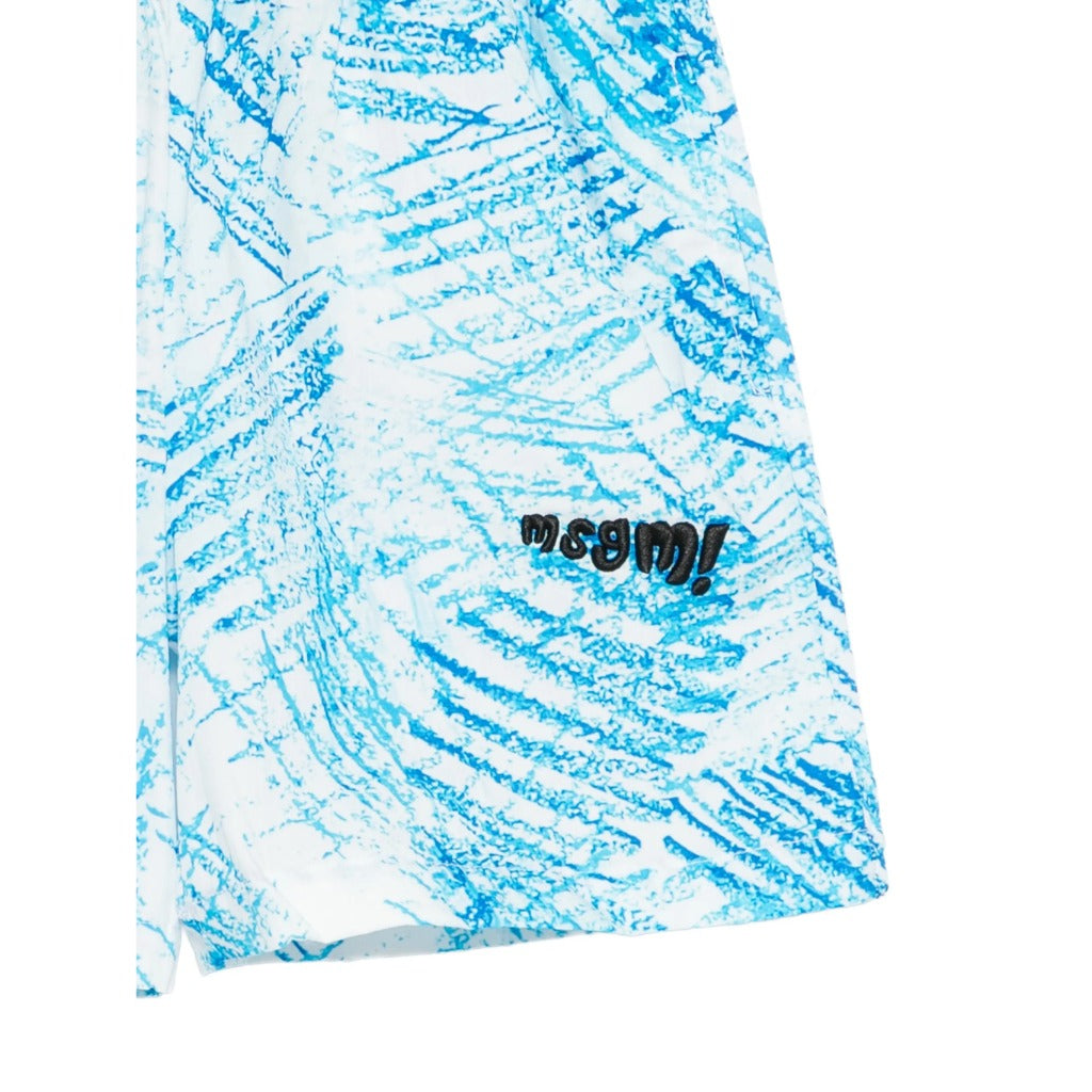 MSGM Kids Poplin Shorts