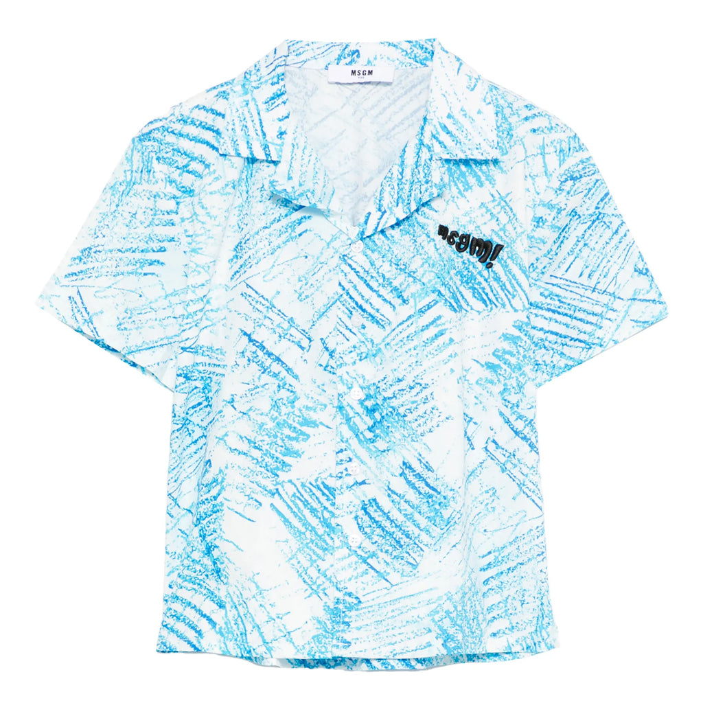 MSGM Kids Poplin Shirt