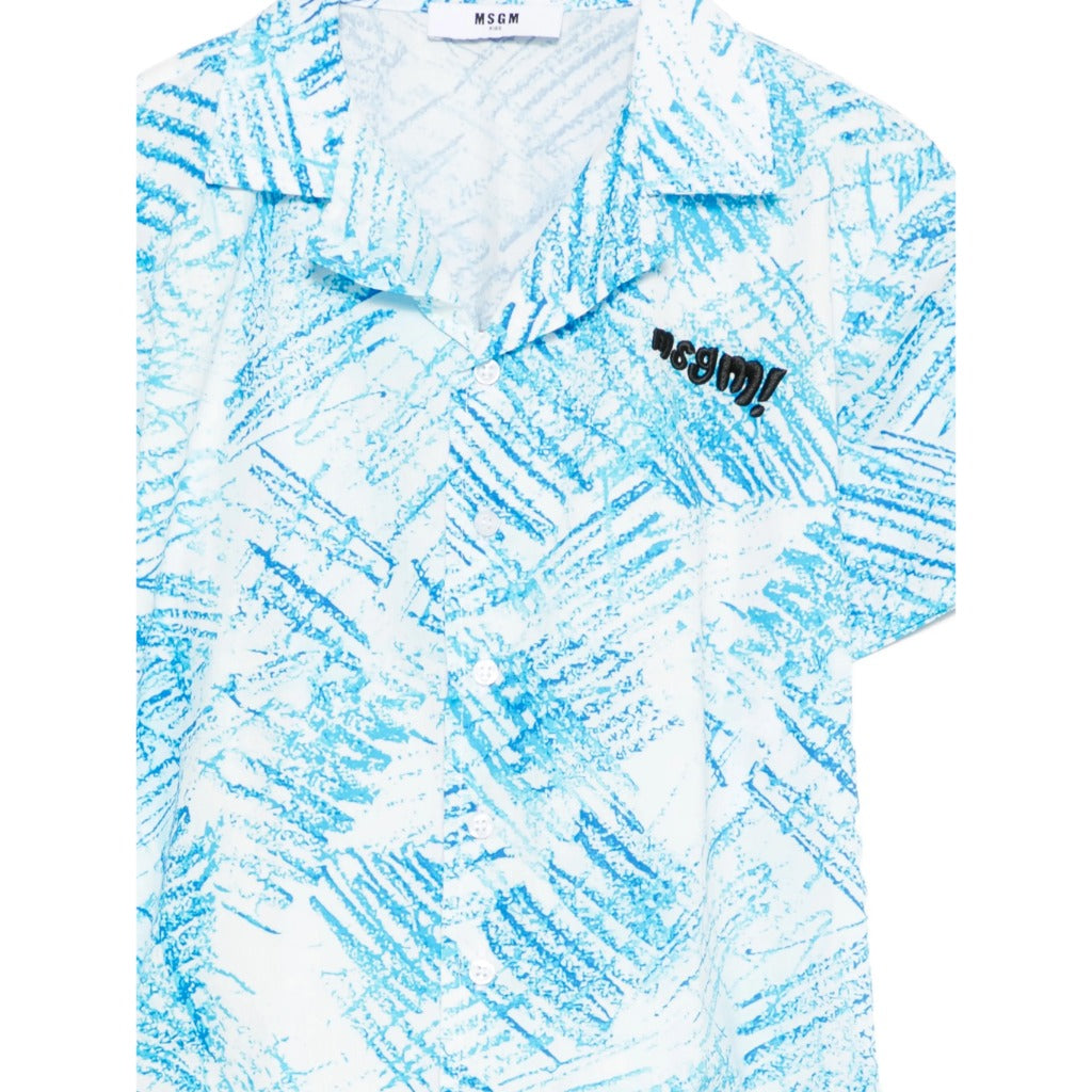 MSGM Kids Poplin Shirt