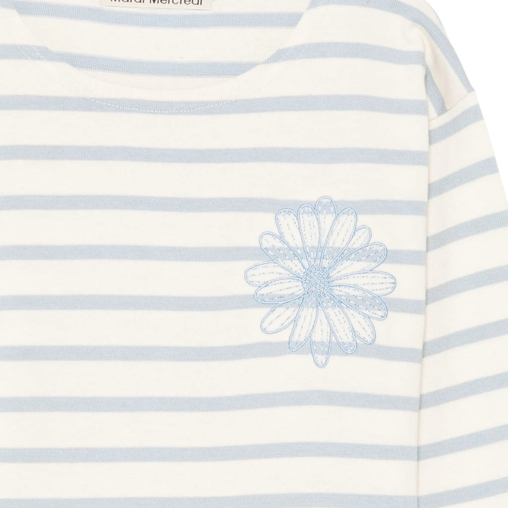 Mardi Mercredi Les Petits Kids Tshirt Long Sleeve Stripe