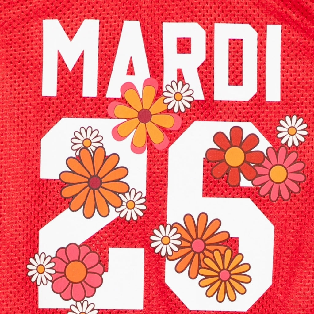 Mardi Mercredi Les Petits Kids Mesh Jersey Top Sleeveless Blossom