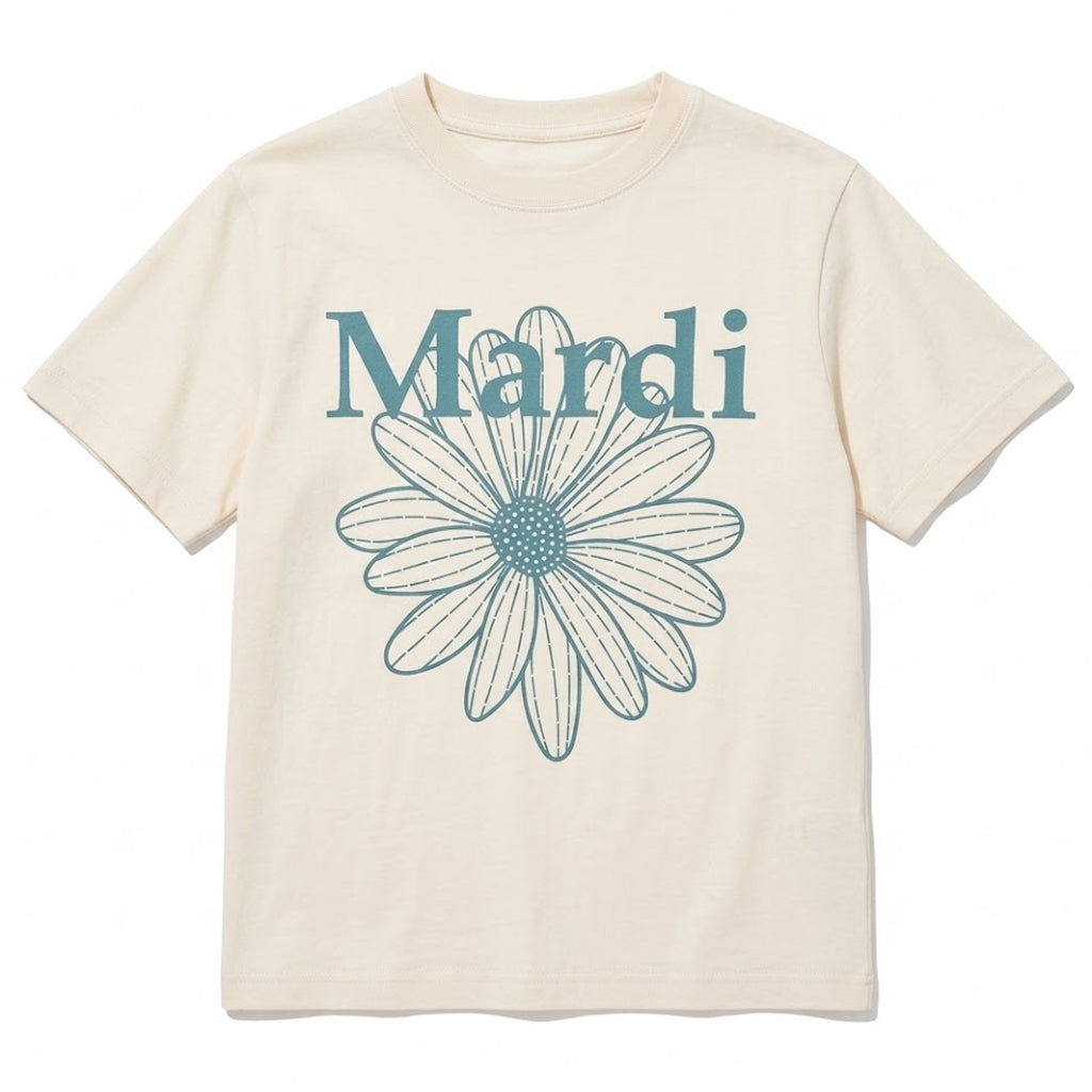 Mardi Mercredi Les Petits Kids Tshirt Flowermardi