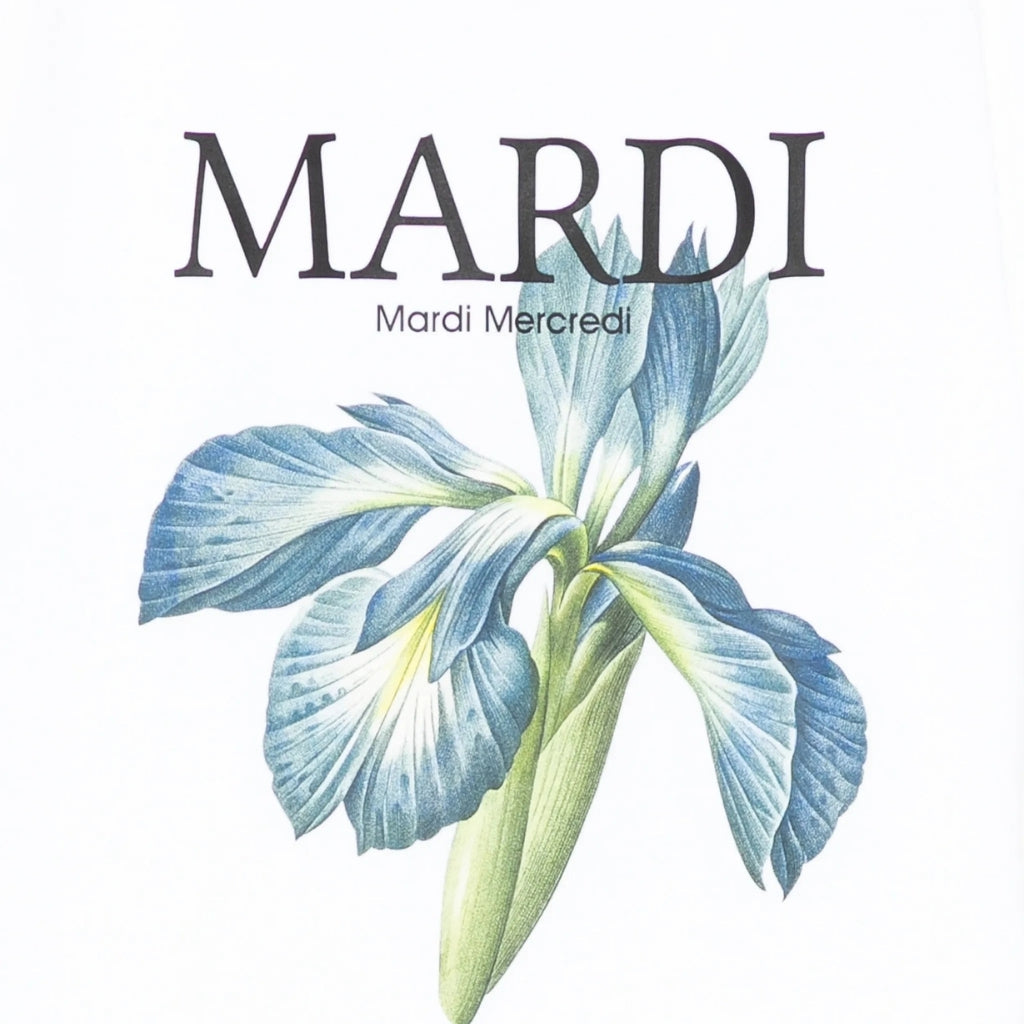 Mardi Mercredi Les Petits Kids Tshirt Lilies 07