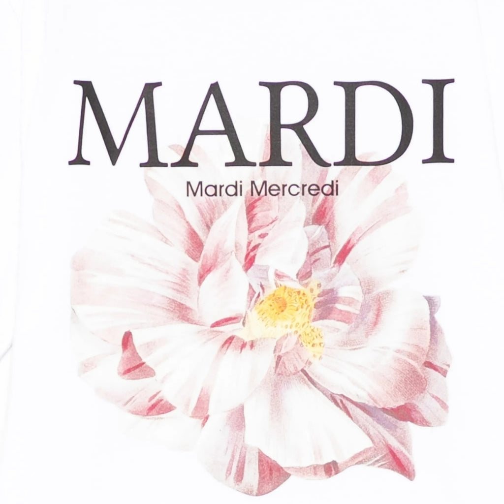 Mardi Mercredi Les Petits Kids Tshirt Roses 01