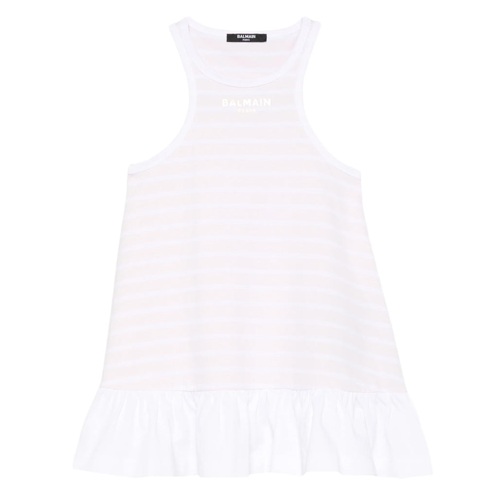 Balmain Kids Stripey Dress