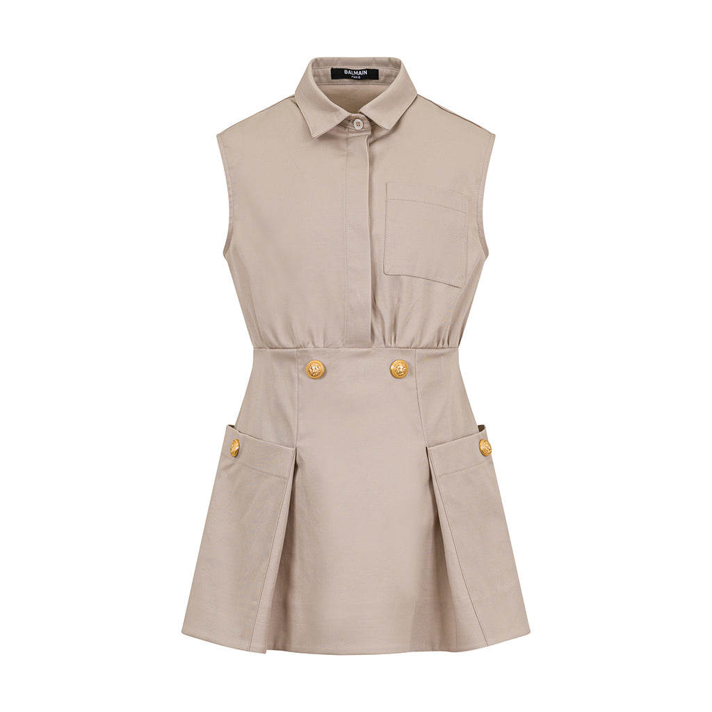 Balmain Kids Shirt Dress