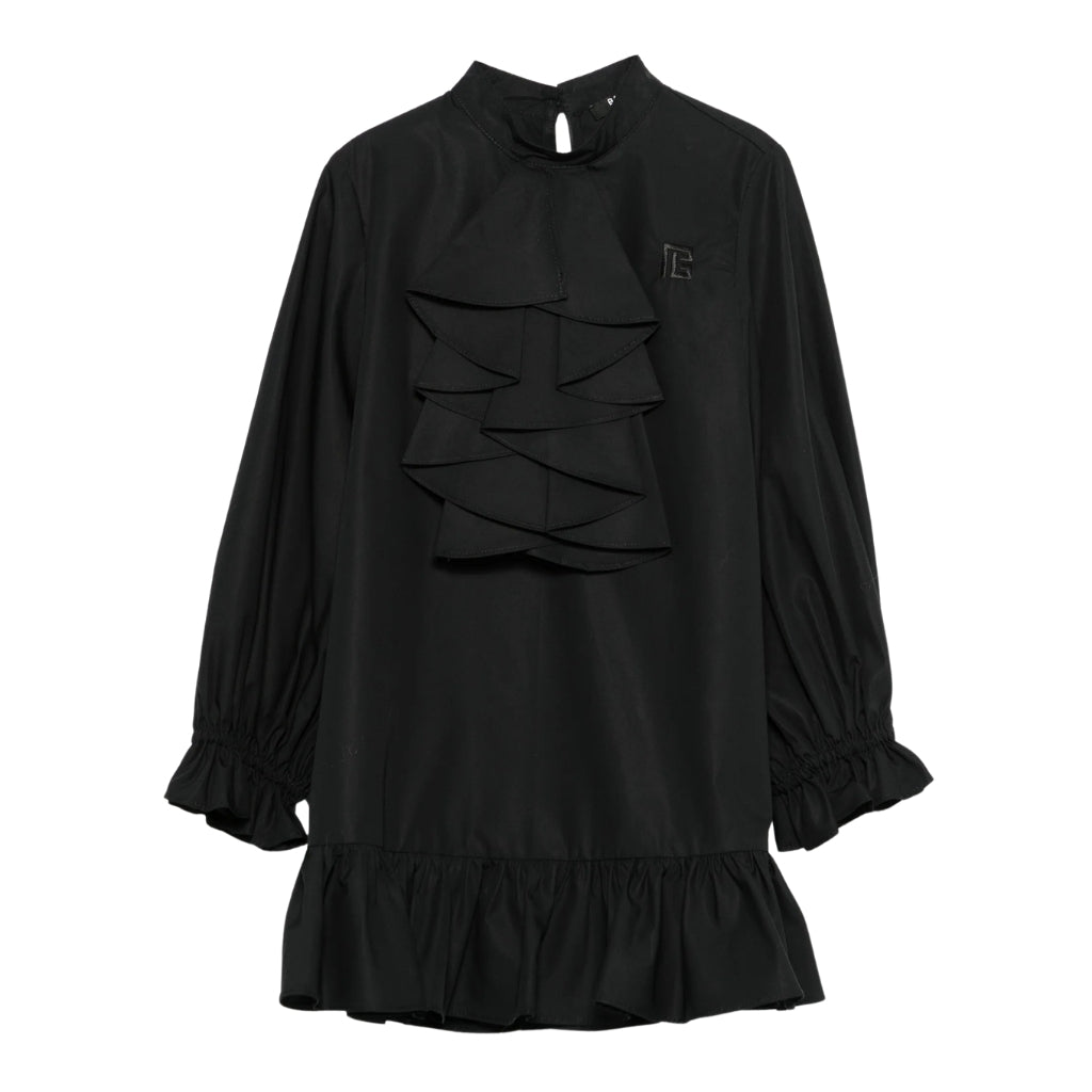 Balmain Kids Ruffle Dress
