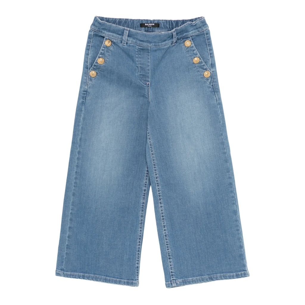 Balmain Kids Wide Trousers