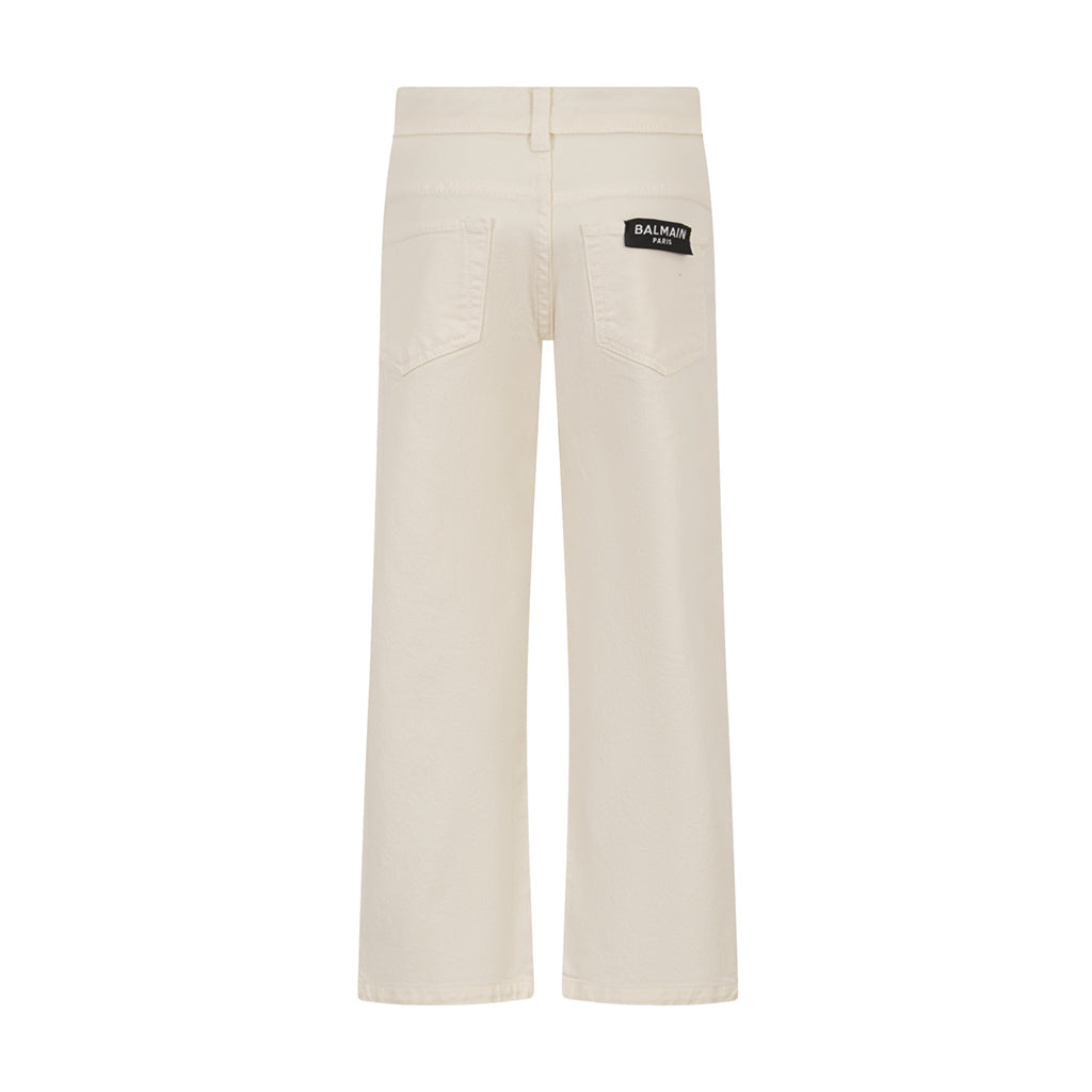 Balmain Kids Straight Trousers