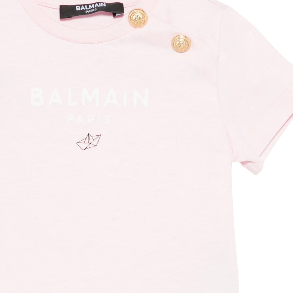 Balmain Kids Logo T-Shirt