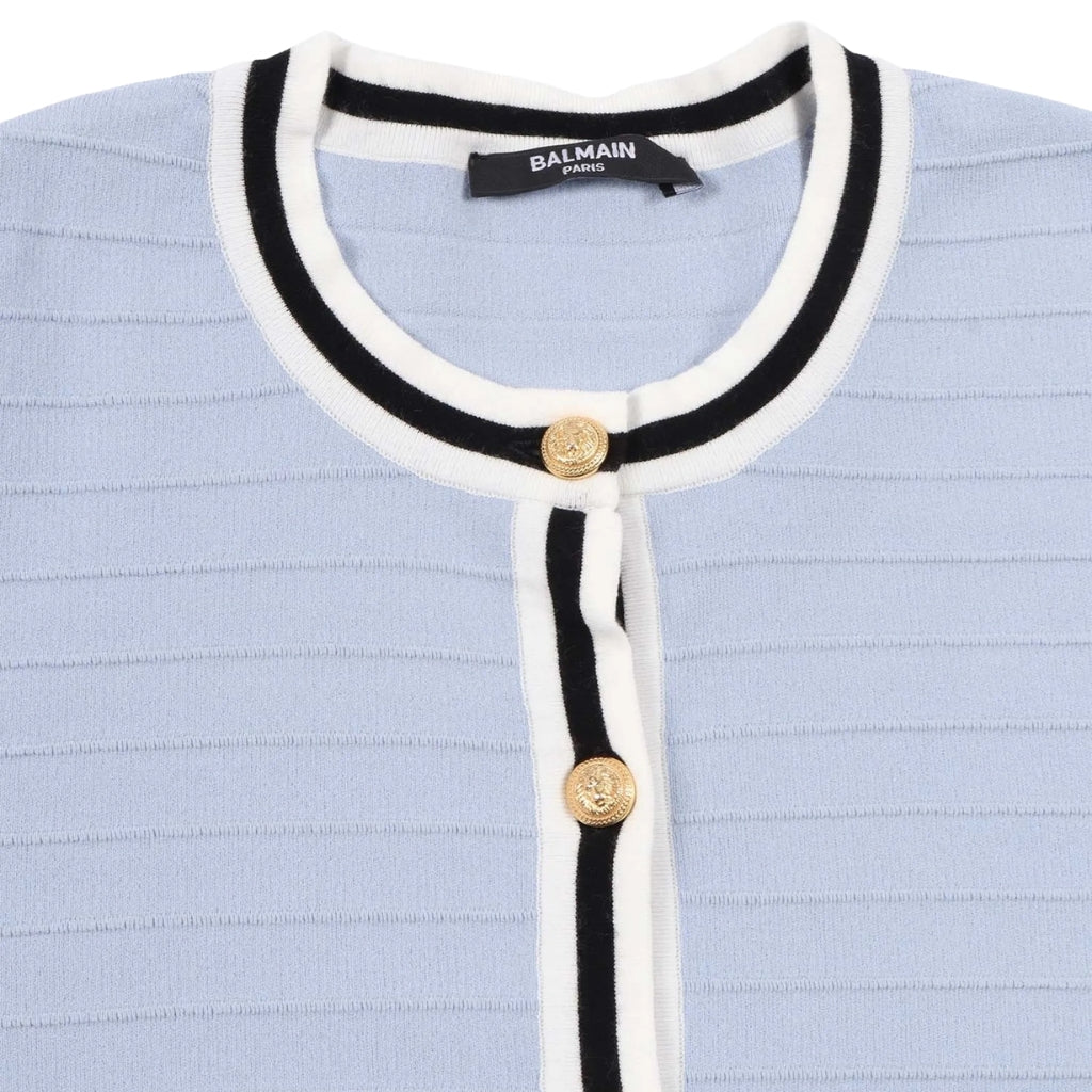 Balmain Kids Knit Cardigan