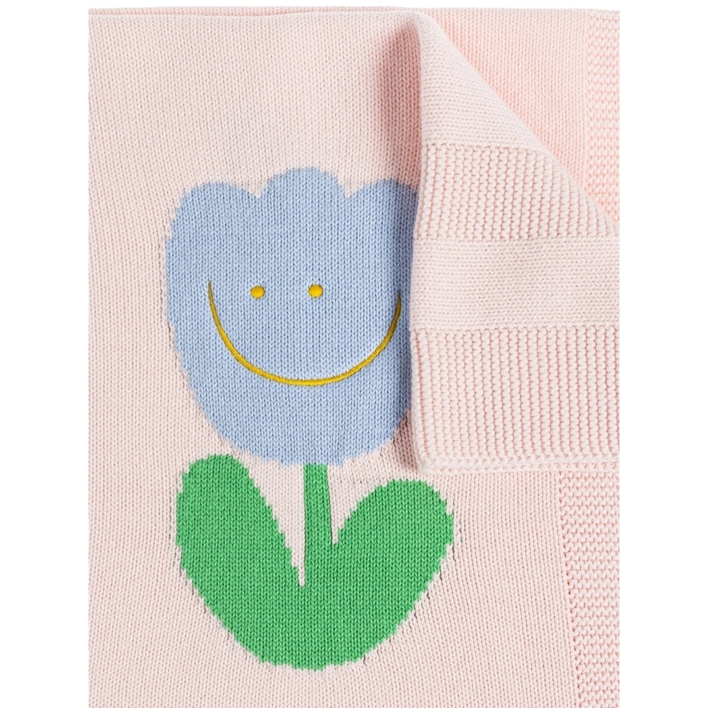 Stella McCartney Kids Flowers Knit Blanket