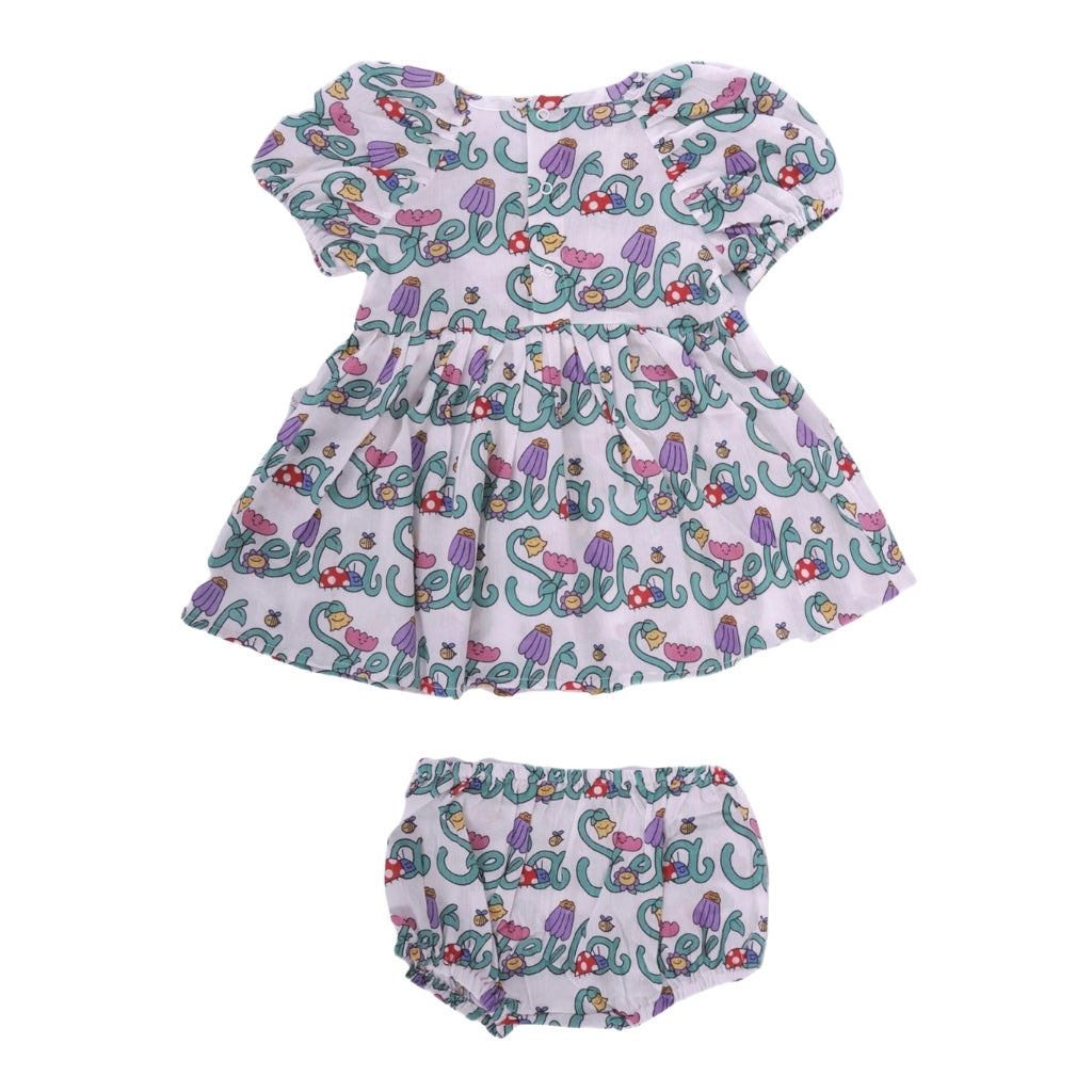 Stella McCartney Kids Logo Dress And Bloomers Set