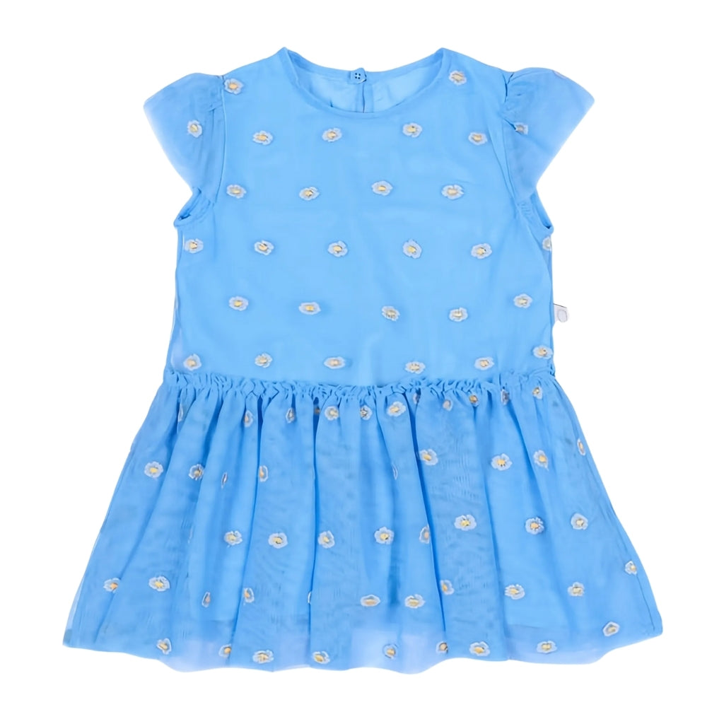 Stella McCartney Kids Embroidered Tulle Dress