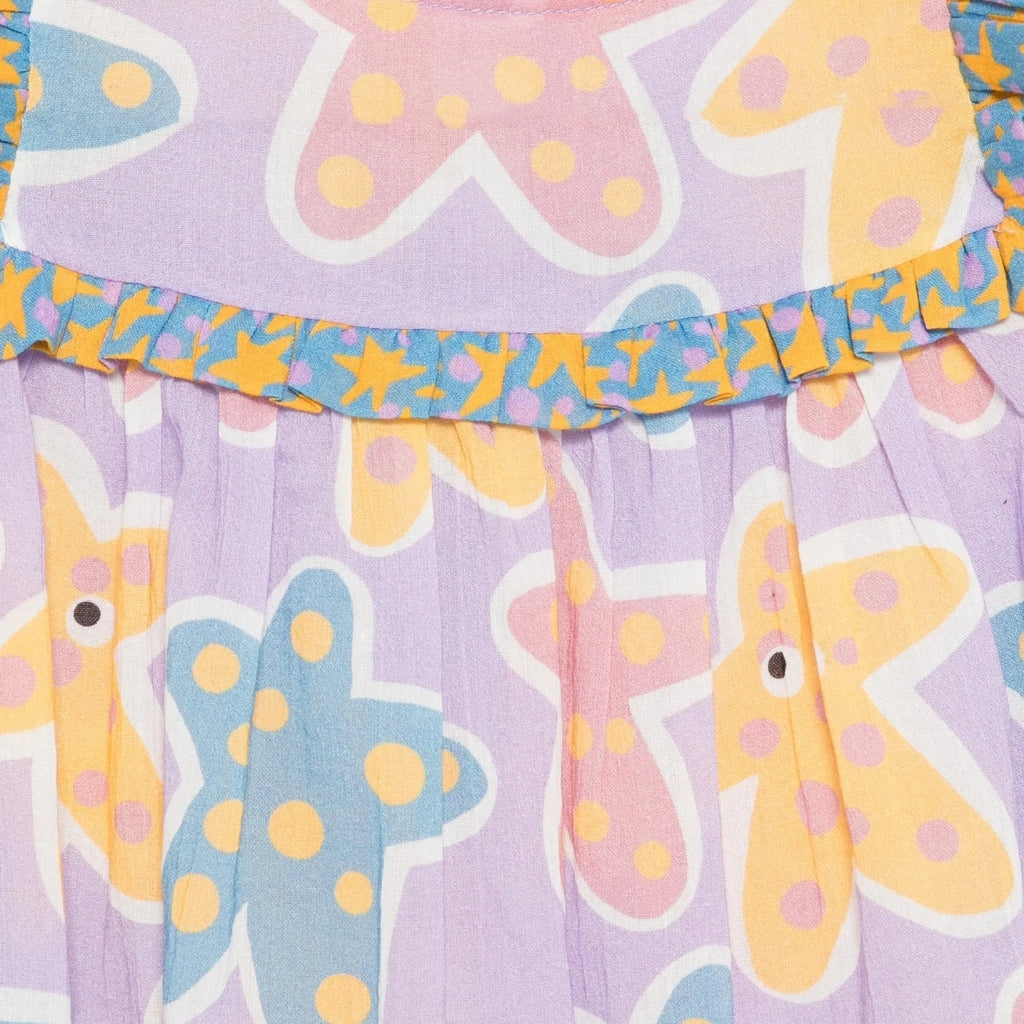 Stella McCartney Kids Starfish Dress And Bloomers Set