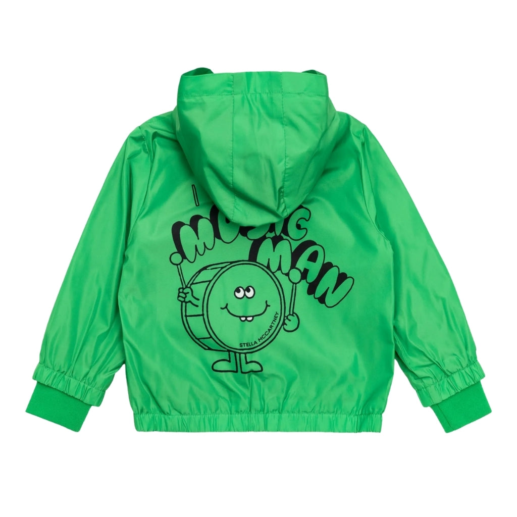 Stella McCartney Kids Logo Hooded Jacket