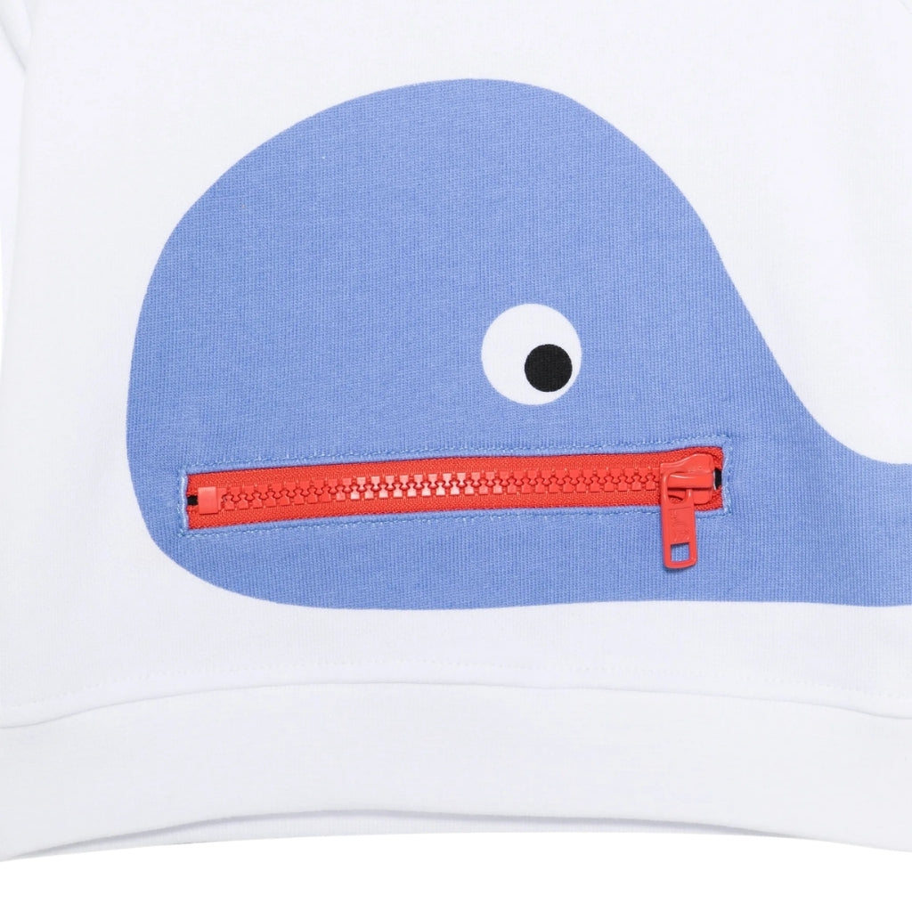 Stella McCartney Kids Whales Sweatshirt