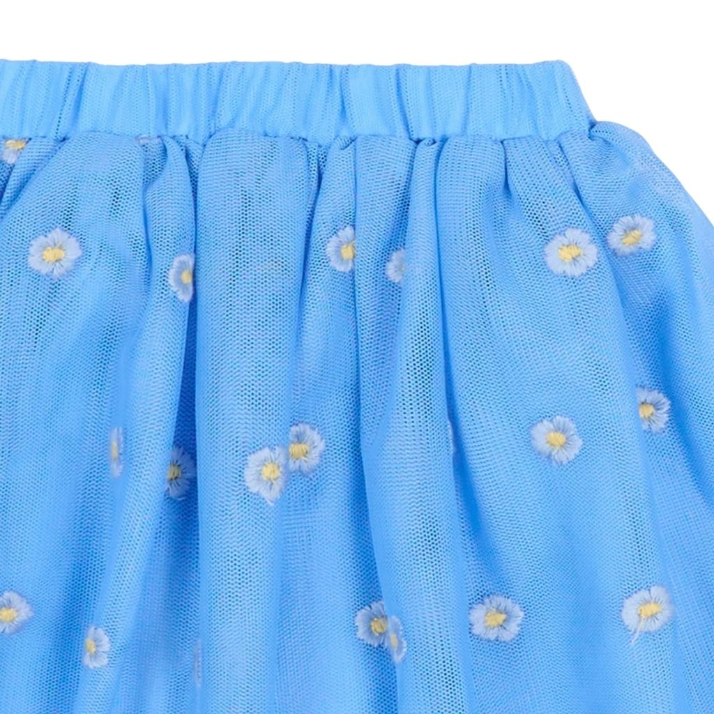Stella McCartney Kids Embroidered Tulle Skirt