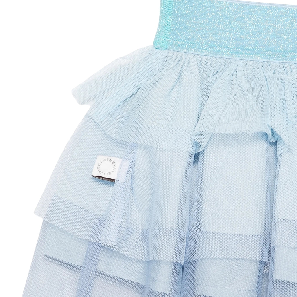 Stella McCartney Kids Embroidered Tulle Skirt