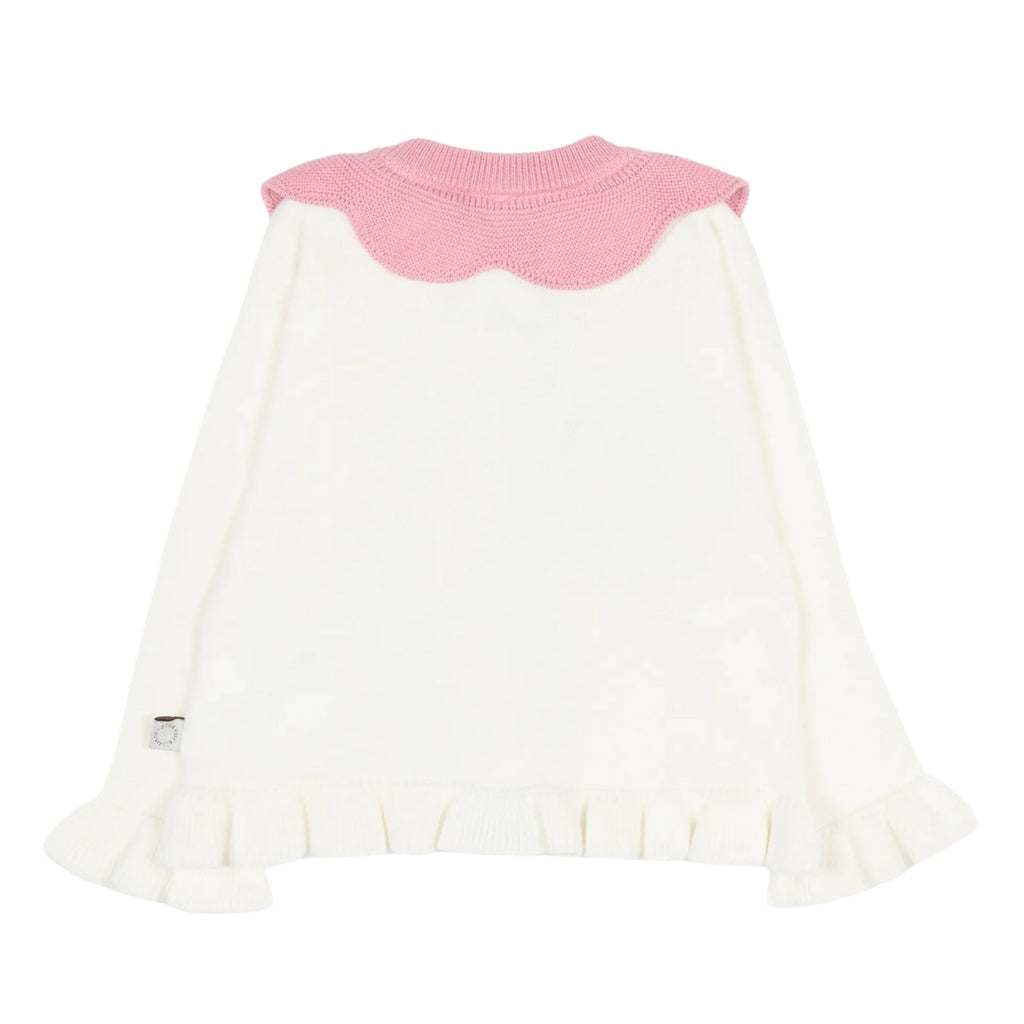 Stella McCartney Kids Flower Knit Cardigan