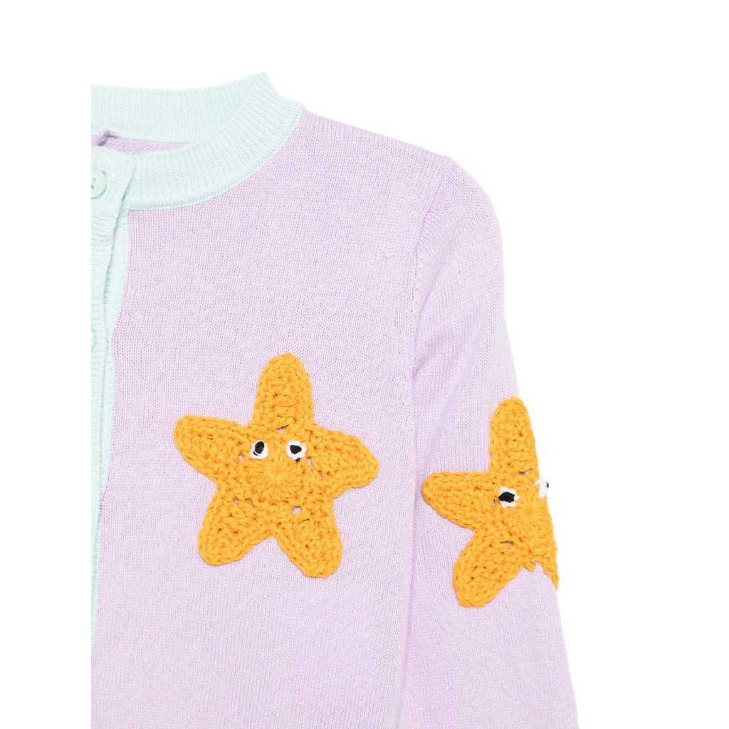 Stella McCartney Kids Starfish Knit Cardigan
