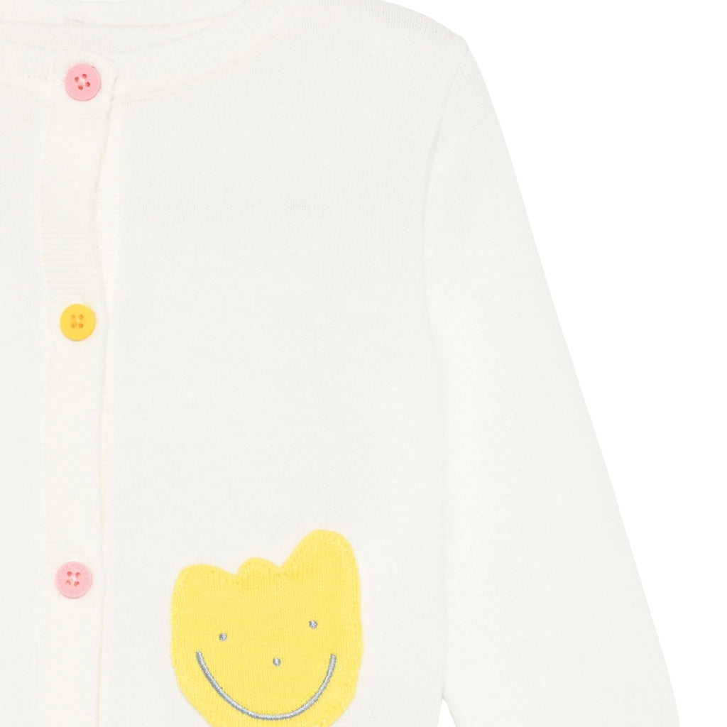 Stella McCartney Kids Flowers Knit Cardigan