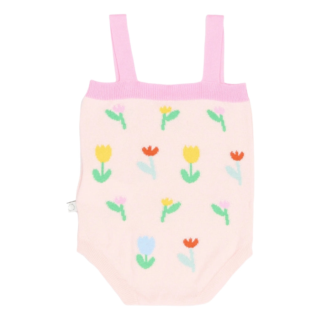 Stella McCartney Kids Flowers Knit Bodysuit