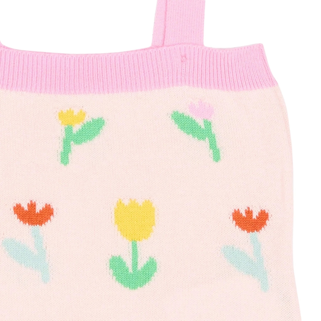 Stella McCartney Kids Flowers Knit Bodysuit