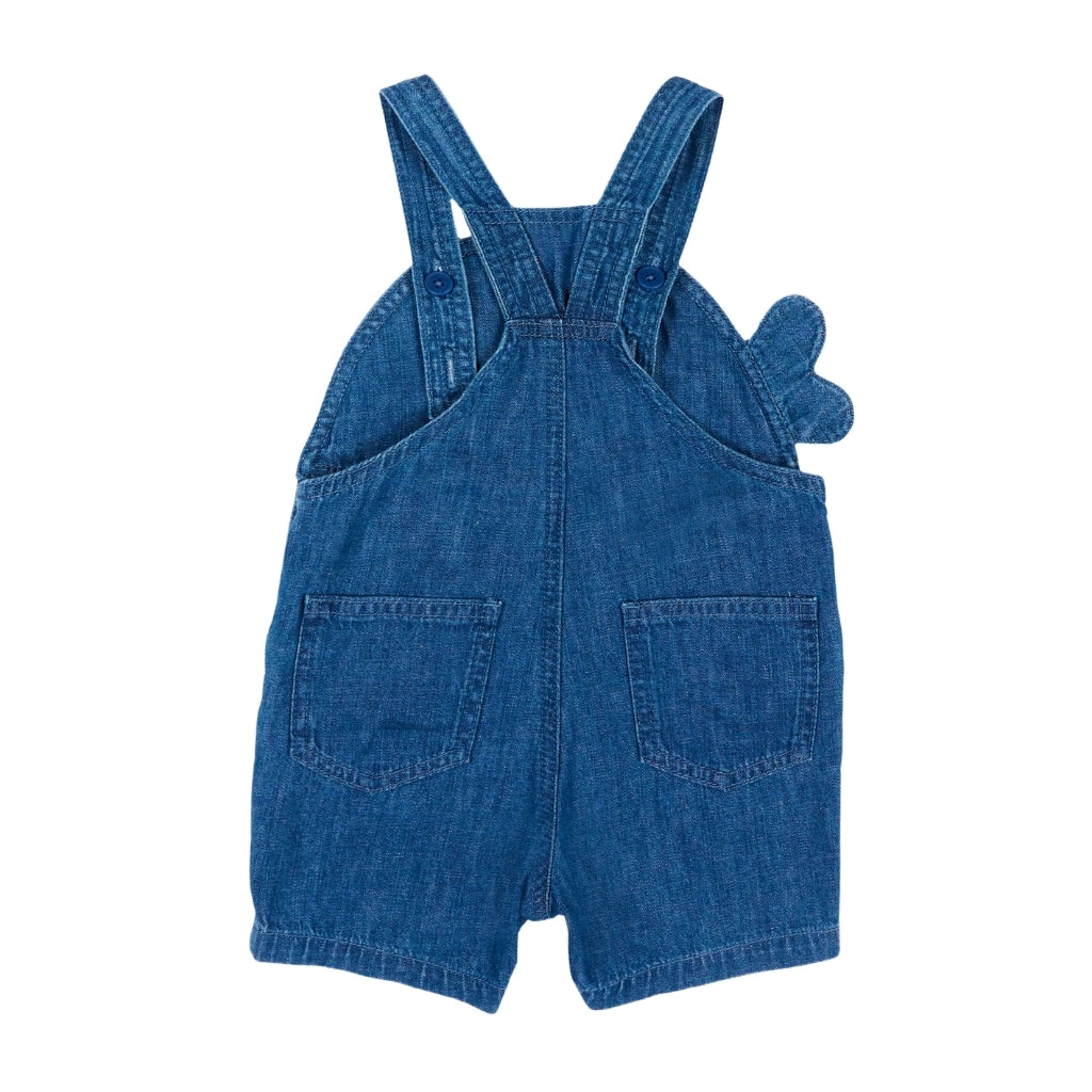 Stella McCartney Kids Whale Denim Dungaree