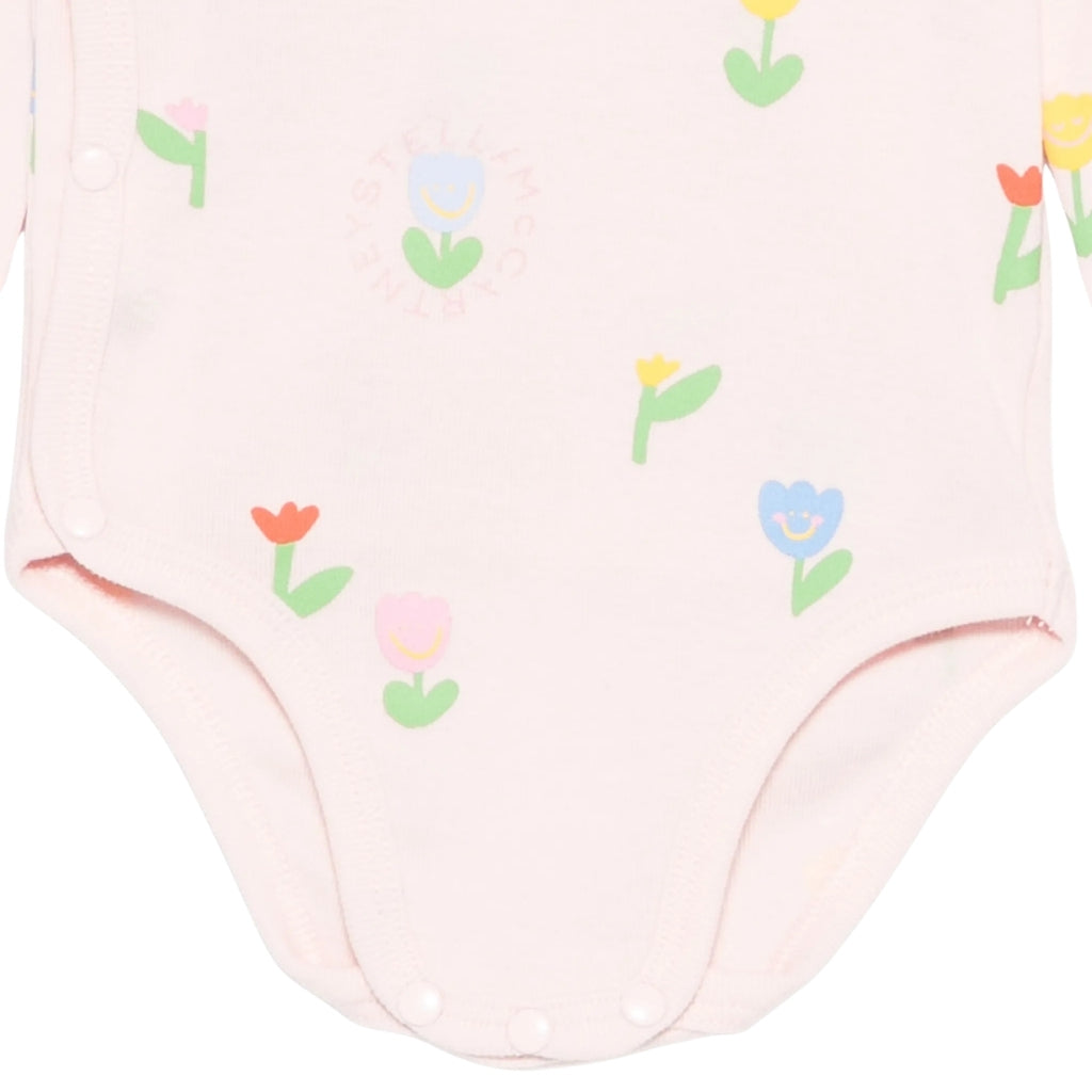 Stella McCartney Kids Flower Rompers Set