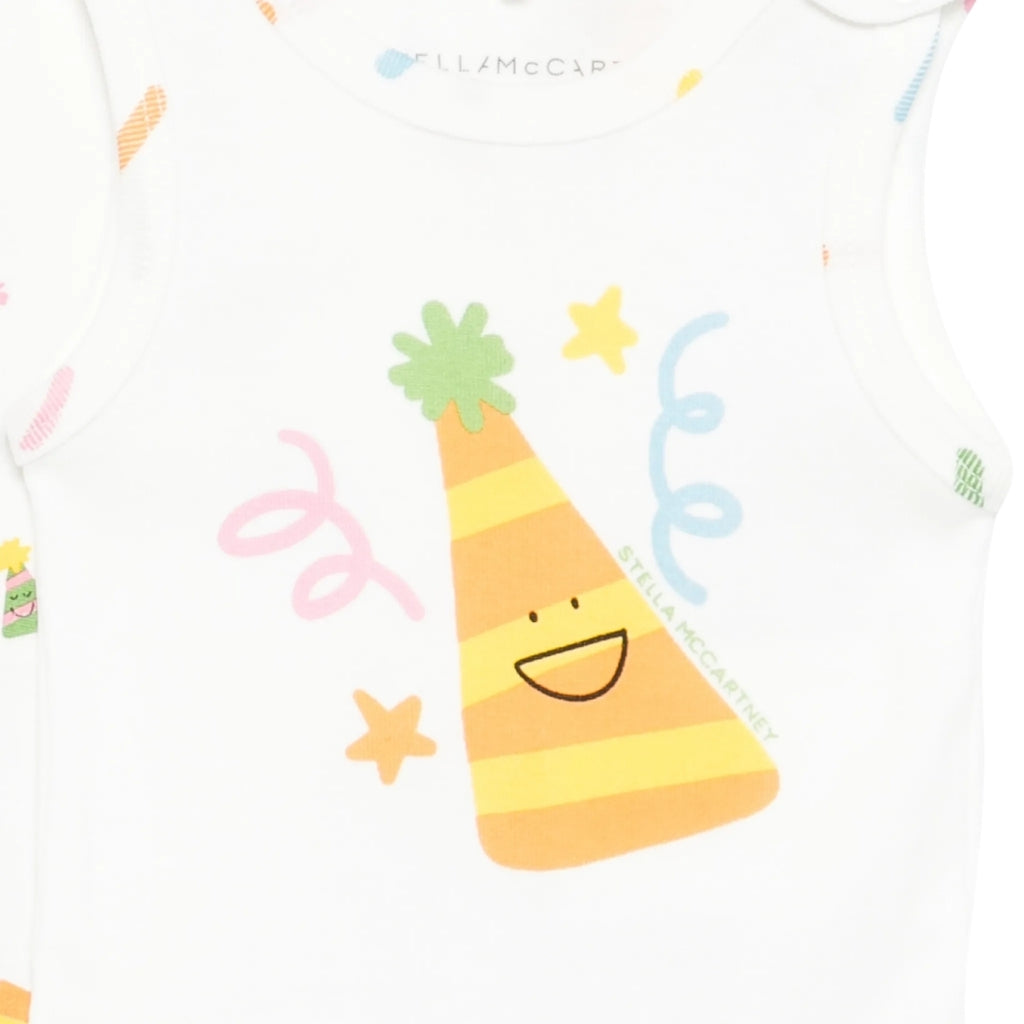 Stella McCartney Kids Party Hat Rompers Set