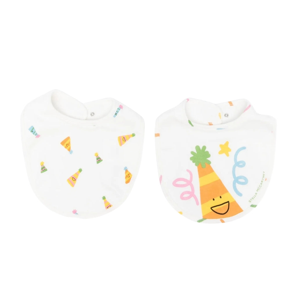 Stella McCartney Kids Party Hat Bibs Set
