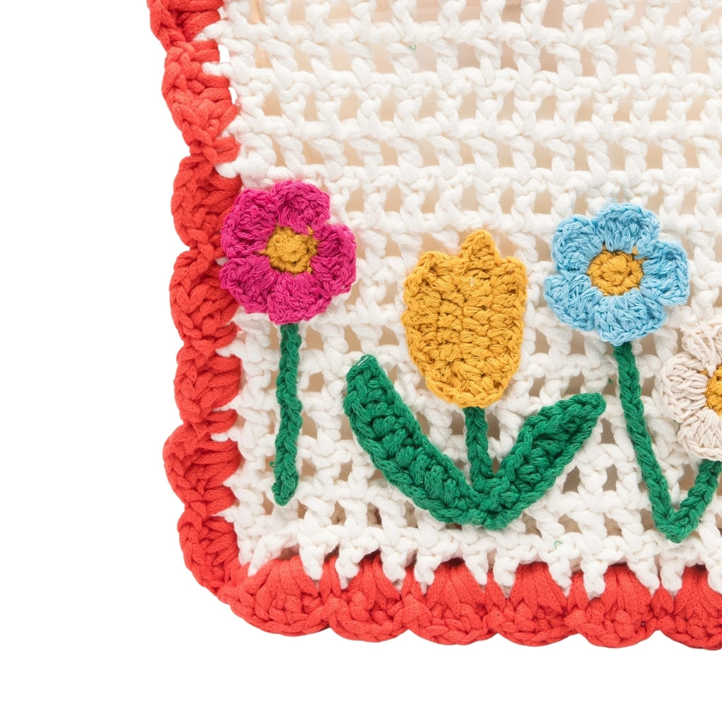 Stella McCartney Kids Crochet Tote Bag