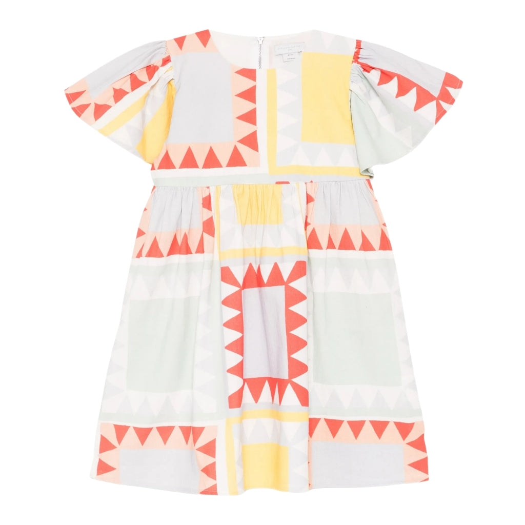 Stella McCartney Kids Big Picnic Patchwork Dress