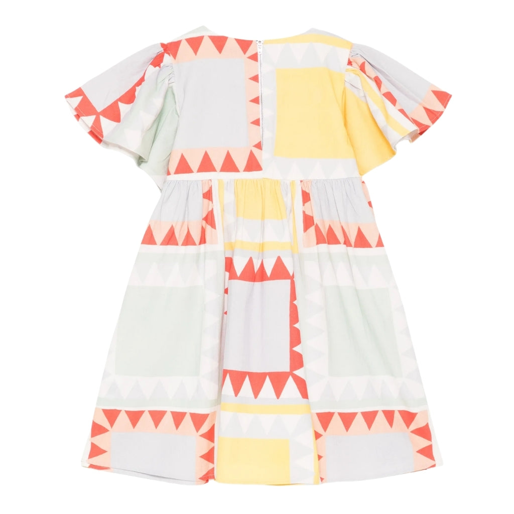 Stella McCartney Kids Big Picnic Patchwork Dress