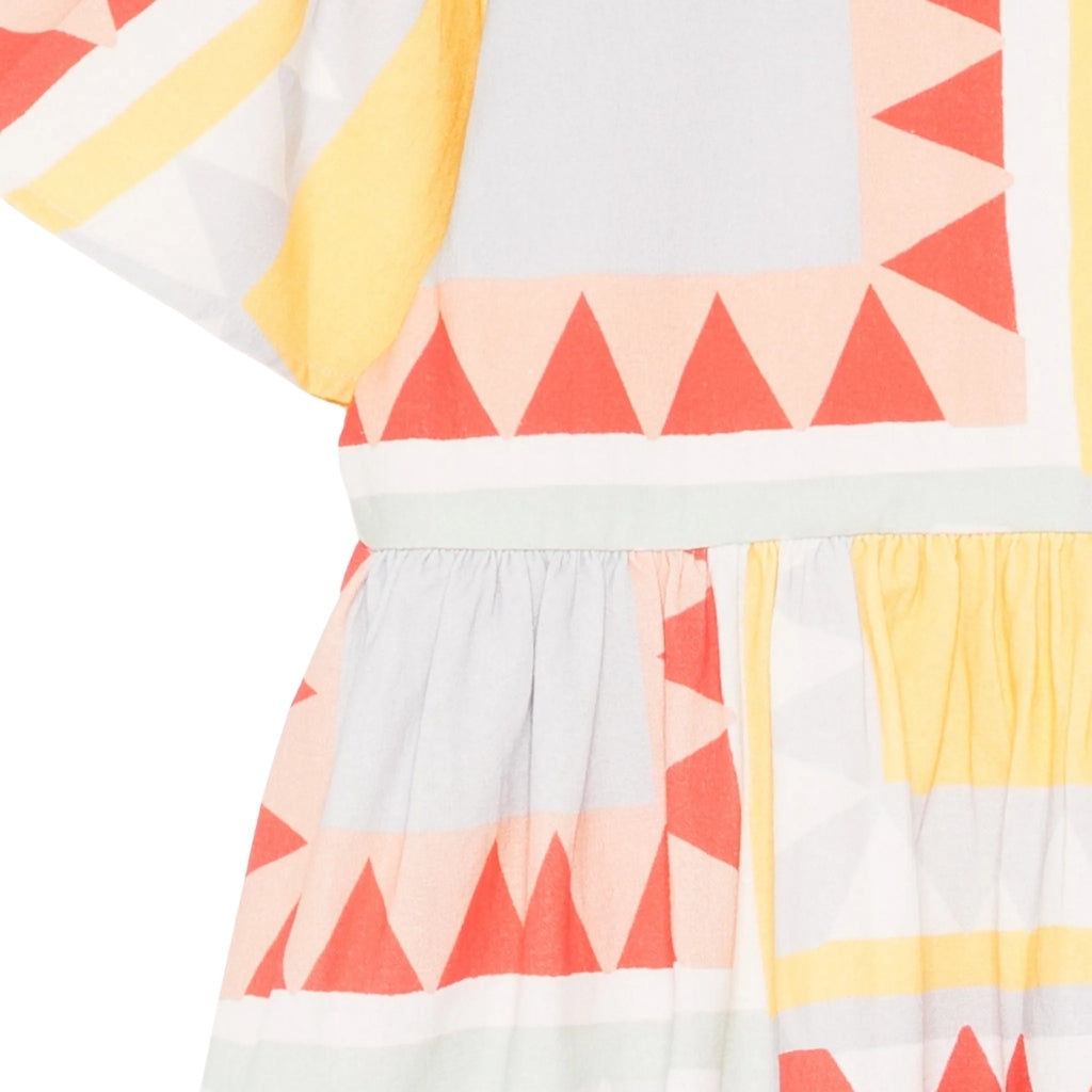Stella McCartney Kids Big Picnic Patchwork Dress