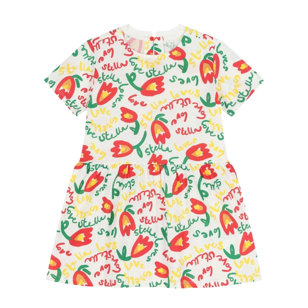 Stella McCartney Kids Tulip Stella Loves Dress