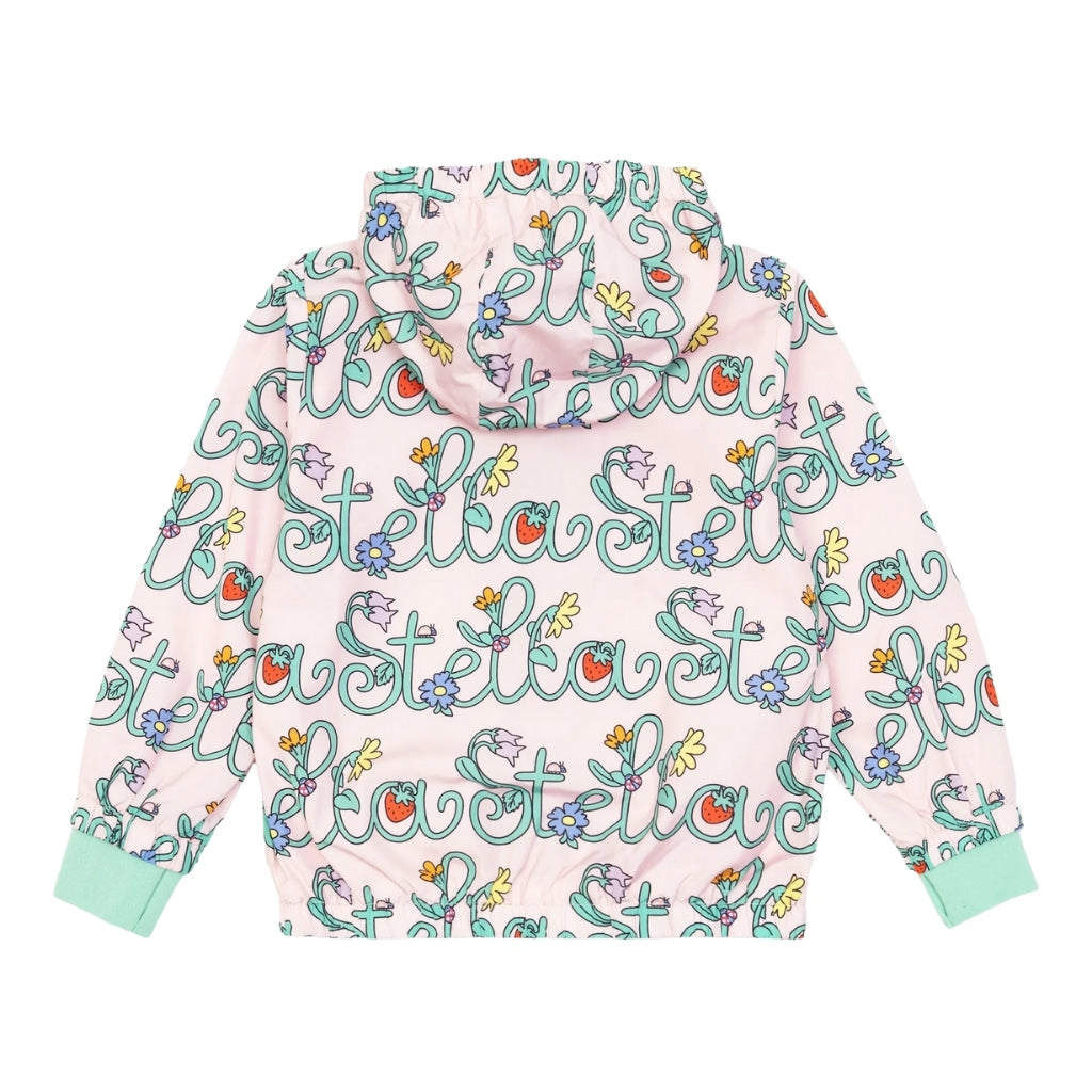 Stella McCartney Kids Logo Hooded Jacket